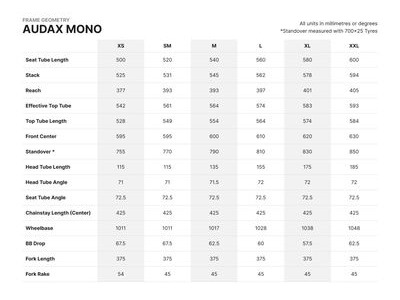 SPA CYCLES Audax Mono click to zoom image