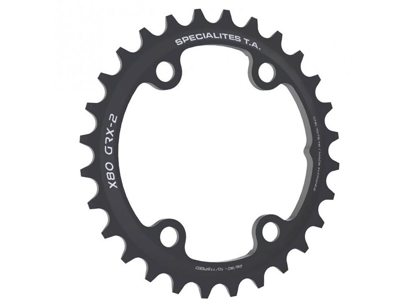 SPECIALITES T.A. GRX-2 2x10-11spd 80 BCD inner 28-32t Chainring click to zoom image