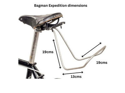 CARRADICE Odyssey Expedition Bundle (Saddlebag and Bagman) click to zoom image